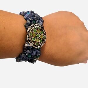 Blue Sodalite Stretch Bracelet
